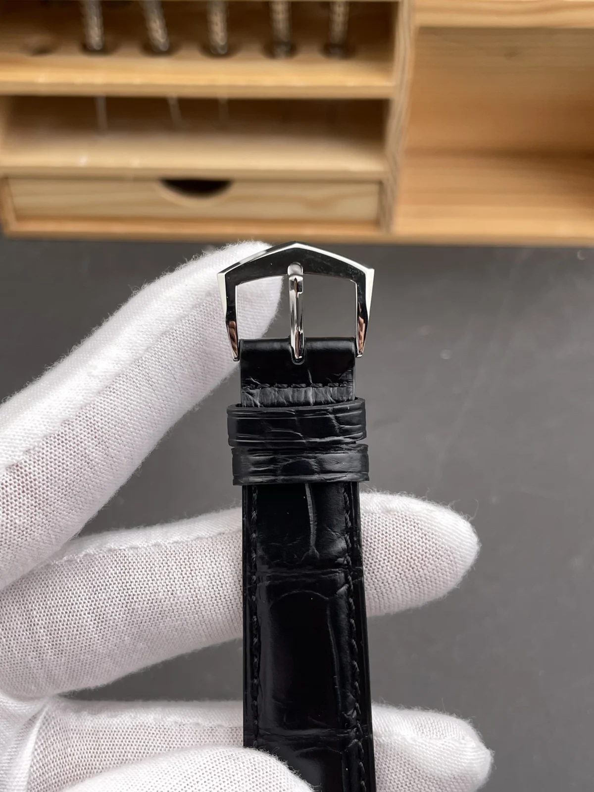 Patek Philippe Calatrava 5227G-010 Black Dial Watch — image 7