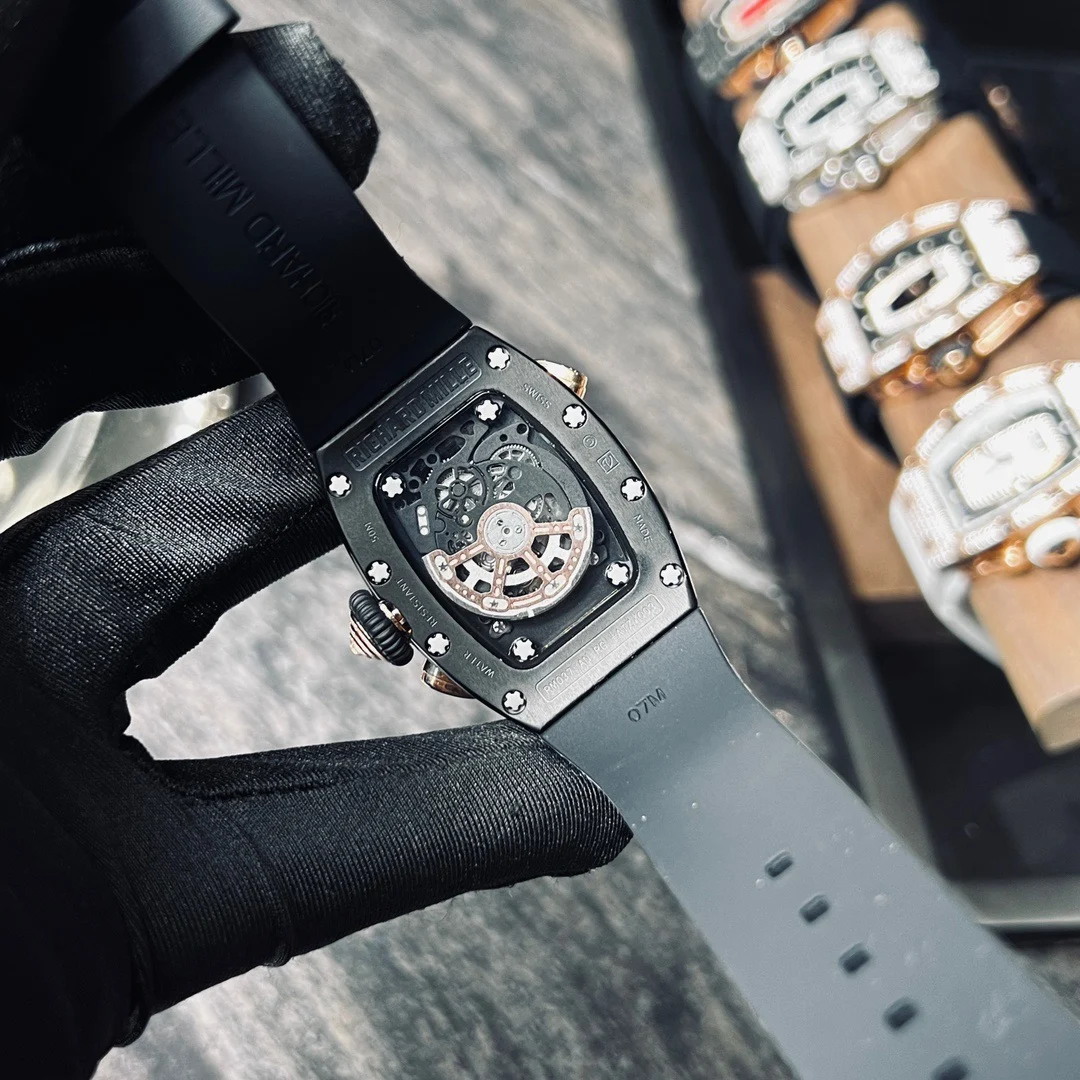 Richard Mille RM 037 — Dark case / Black strap — image 8
