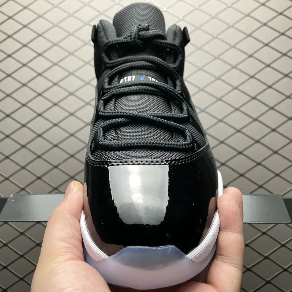 Air Jordan 11 Black and Varsity Royal