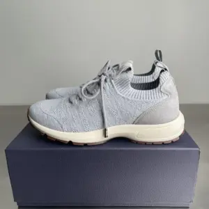 Dior B80 Lounge Sneaker Gray Cannage · 3SN333AAS_H806