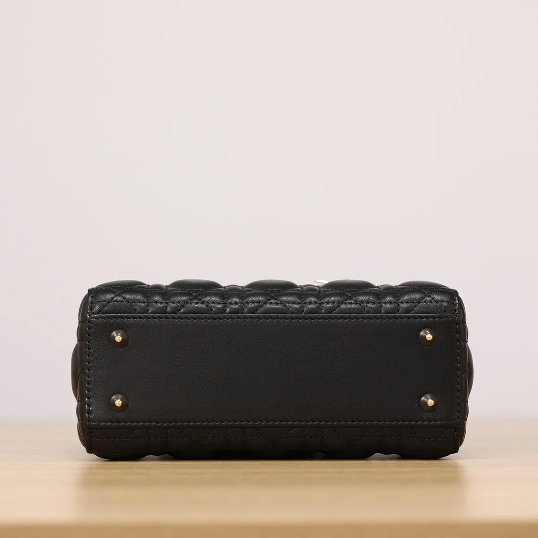 Small Lady Dior My ABCDior Bag Black Cannage Lambskin · M0538ONGE_M900