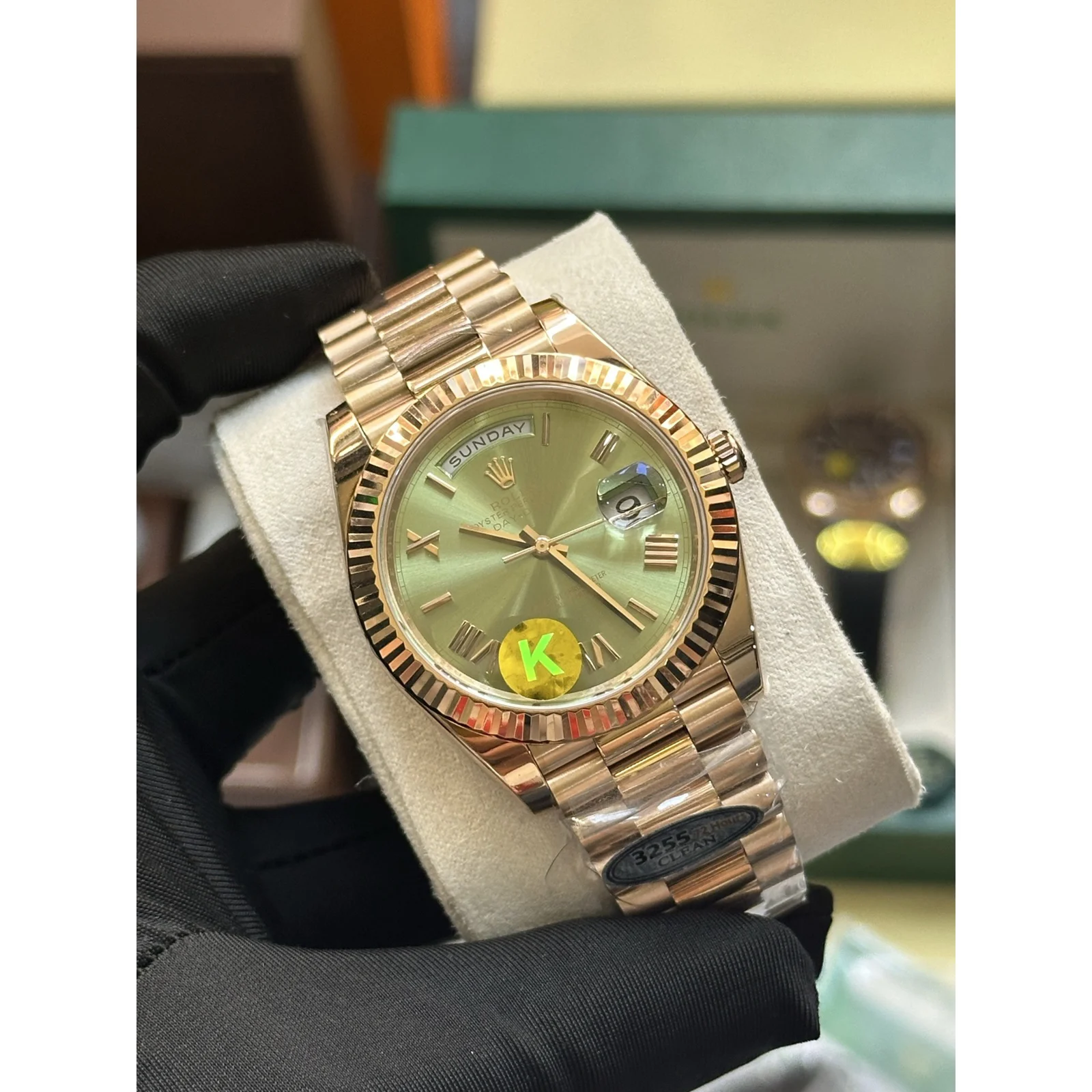 Rolex Day-Date 40 228235 Olive Green Dial — photo 2
