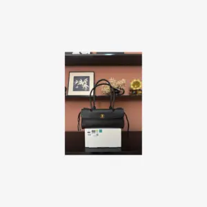 Chanel Small Shopping Bag AS6288 · Black Grained Calfskin — image 1