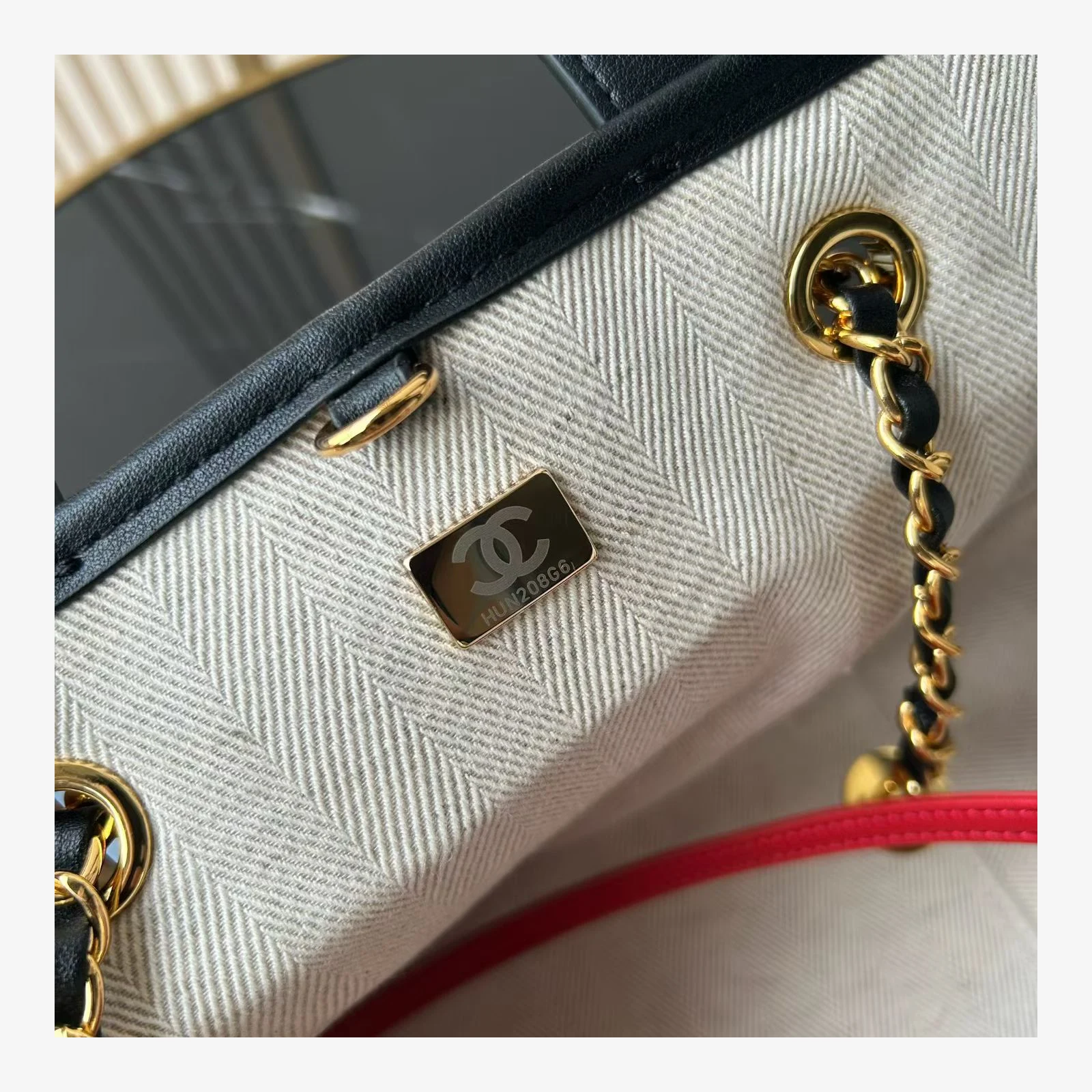 Chanel Mini Shopping Bag AS6199 · Black Calfskin Black · Calfskin · Gold-Tone Metal