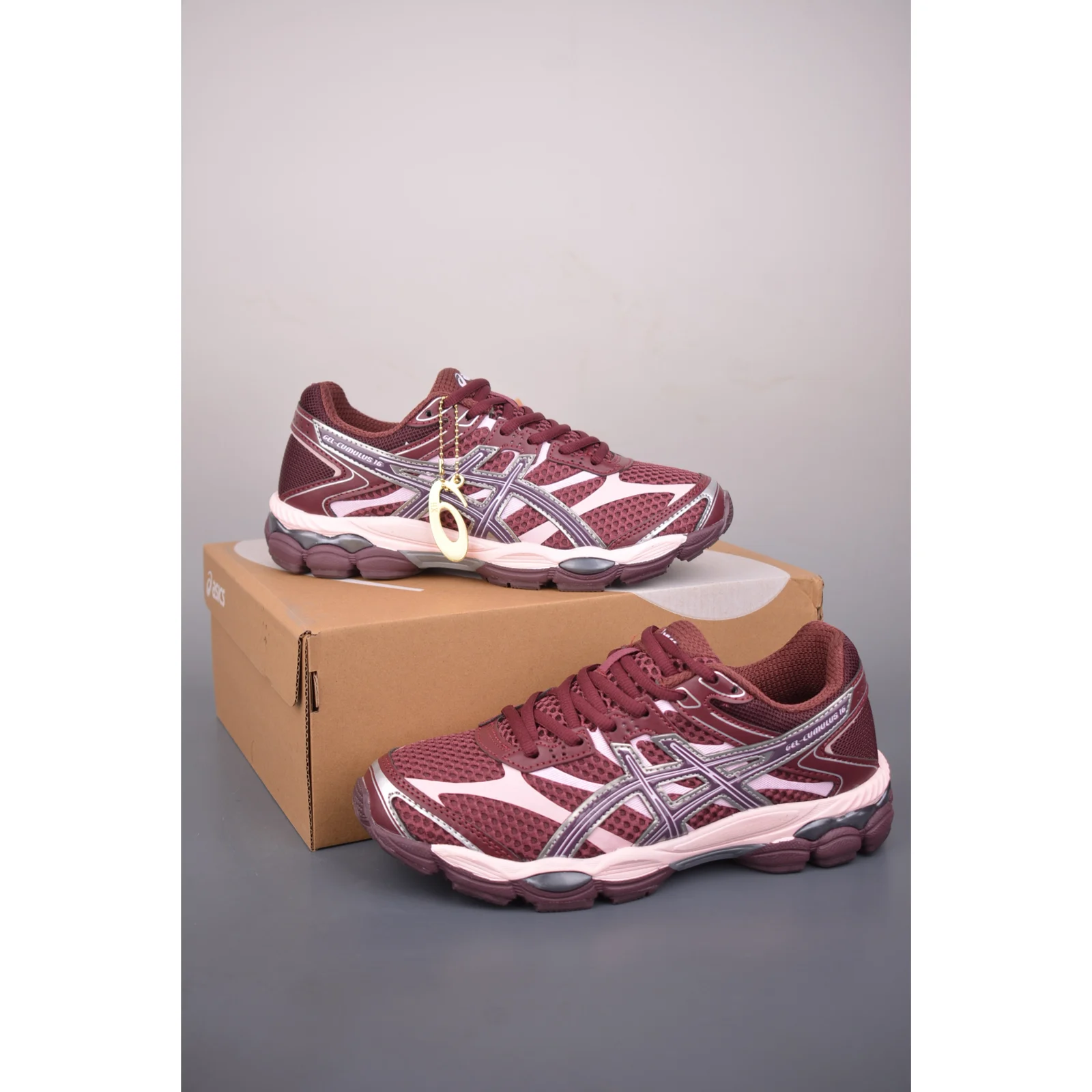 ASICS GEL-CUMULUS 16 Burgundy / Pink · 1203A733-600