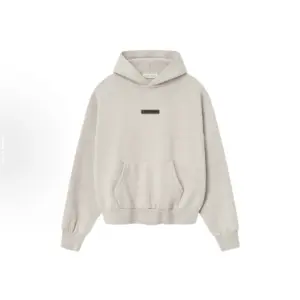 Fear of God Essentials · SS25 · Classic Fleece Hoodie · Heather Stone
