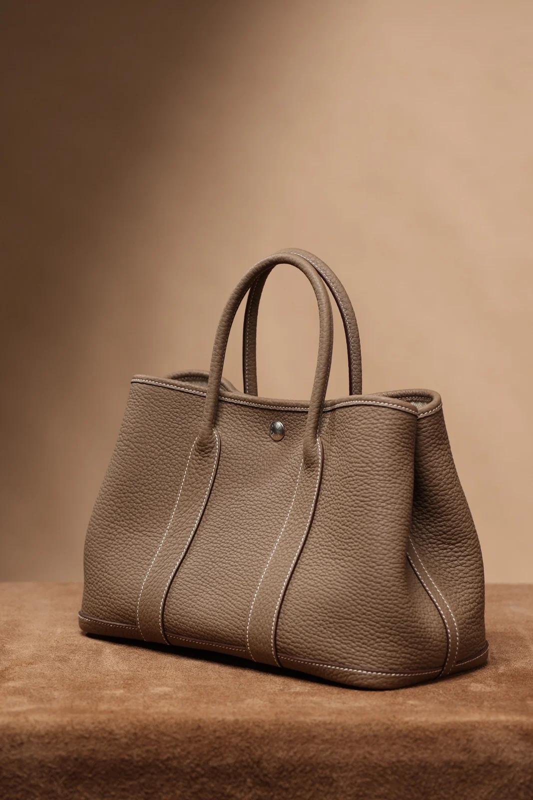 Hermès Garden Party 30 Bag Étoupe