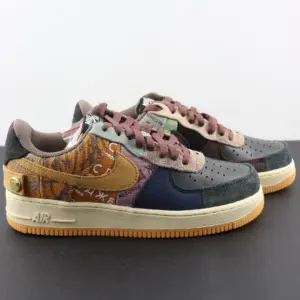 Nike Air Force 1 Low x Travis Scott Cactus Jack Cactus Jack / Multi-Color / Muted Bronze / Fossil · CN2405-900