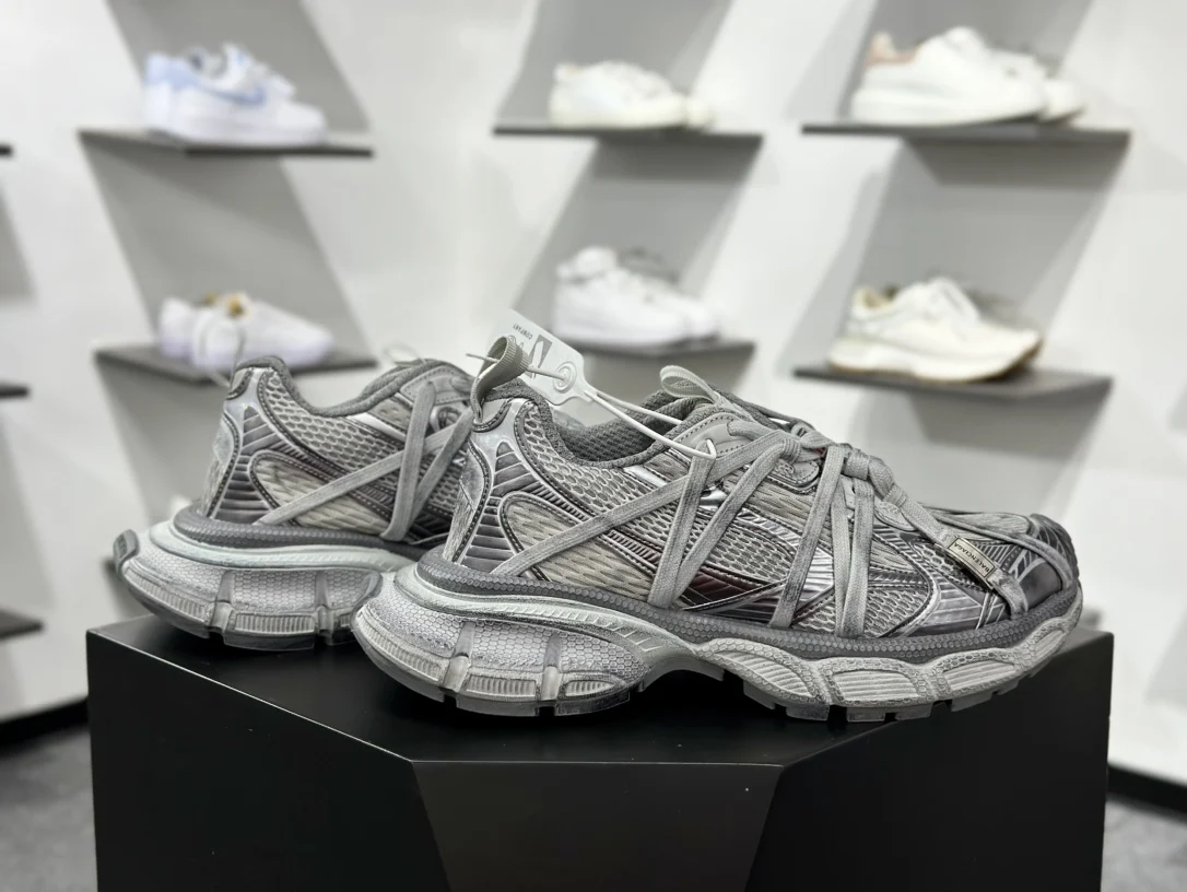 Balenciaga 3XL Extreme Laces B Grey · 825601W3XCH1101