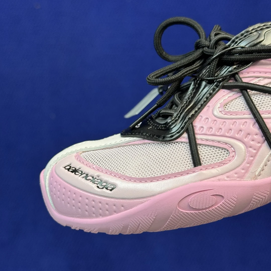 Balenciaga Radar Slip-On Sneaker Pink/Black · 865868WSTBL5010