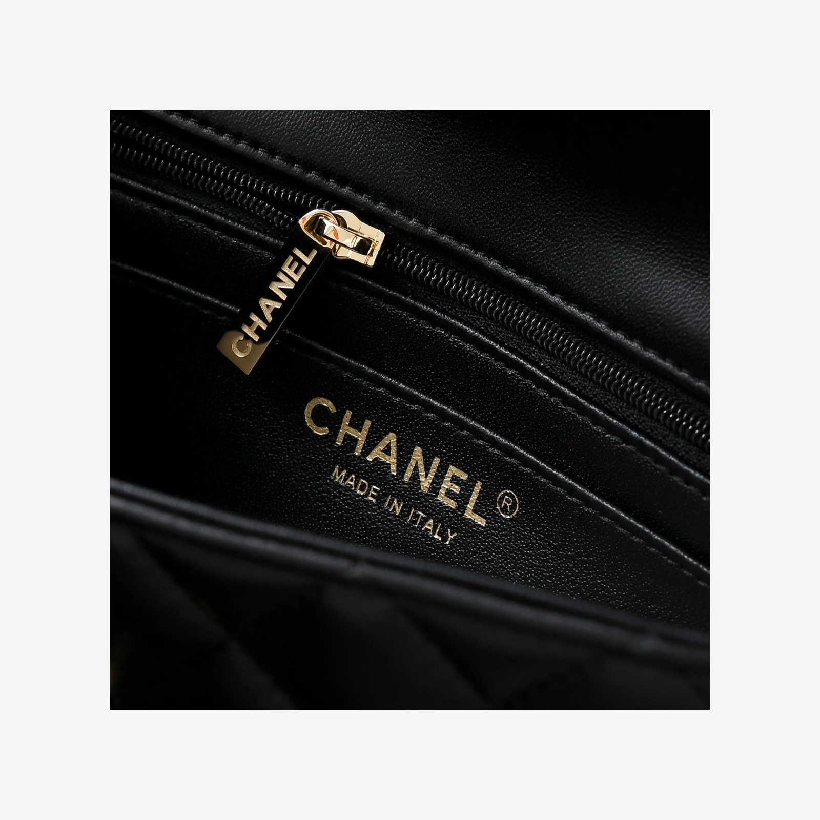 Chanel Mini Classic Handbag A69900 · Black Lambskin — image 8