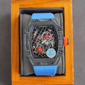 Richard Mille RM 27-04 — Dark case / Blue strap — image 1