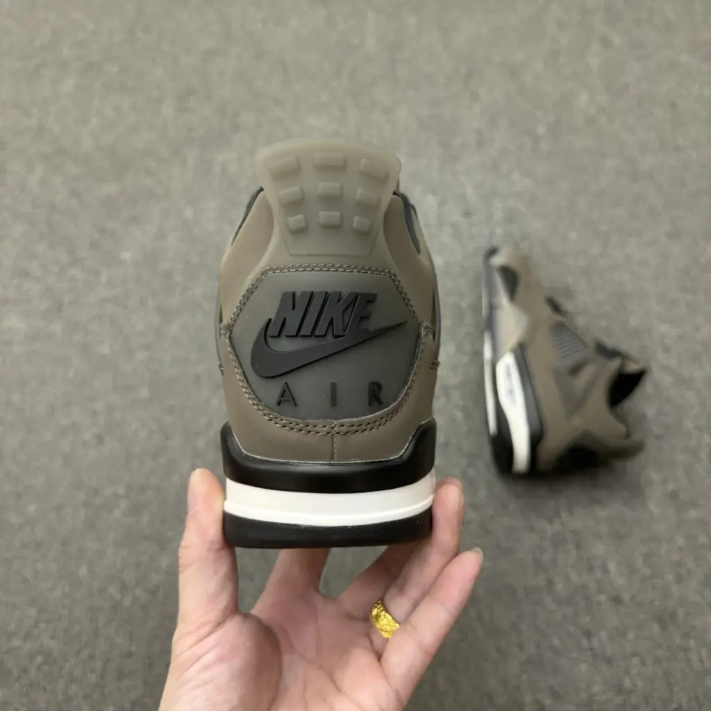 Air Jordan 4 Cave Stone and Black