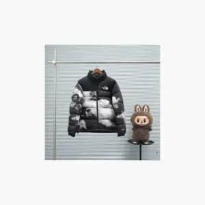 The North Face Printed 92 Retro Anniversary Nuptse Jacket TNF Black/1992 Nuptse Print · NF0A7WYQ-9R0