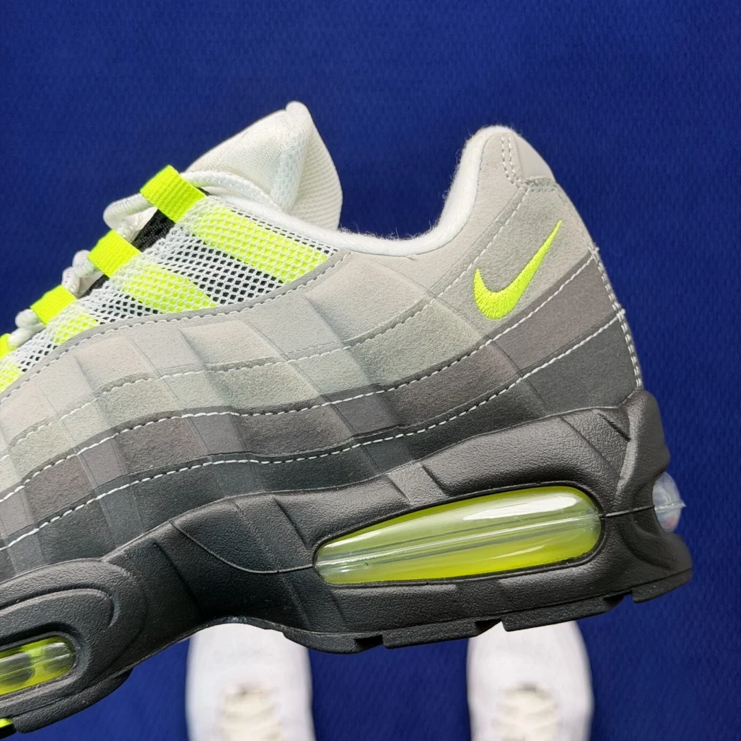 Nike Air Max 95 Big Bubble Black / Cool Grey / Neon Yellow · HM4740-001