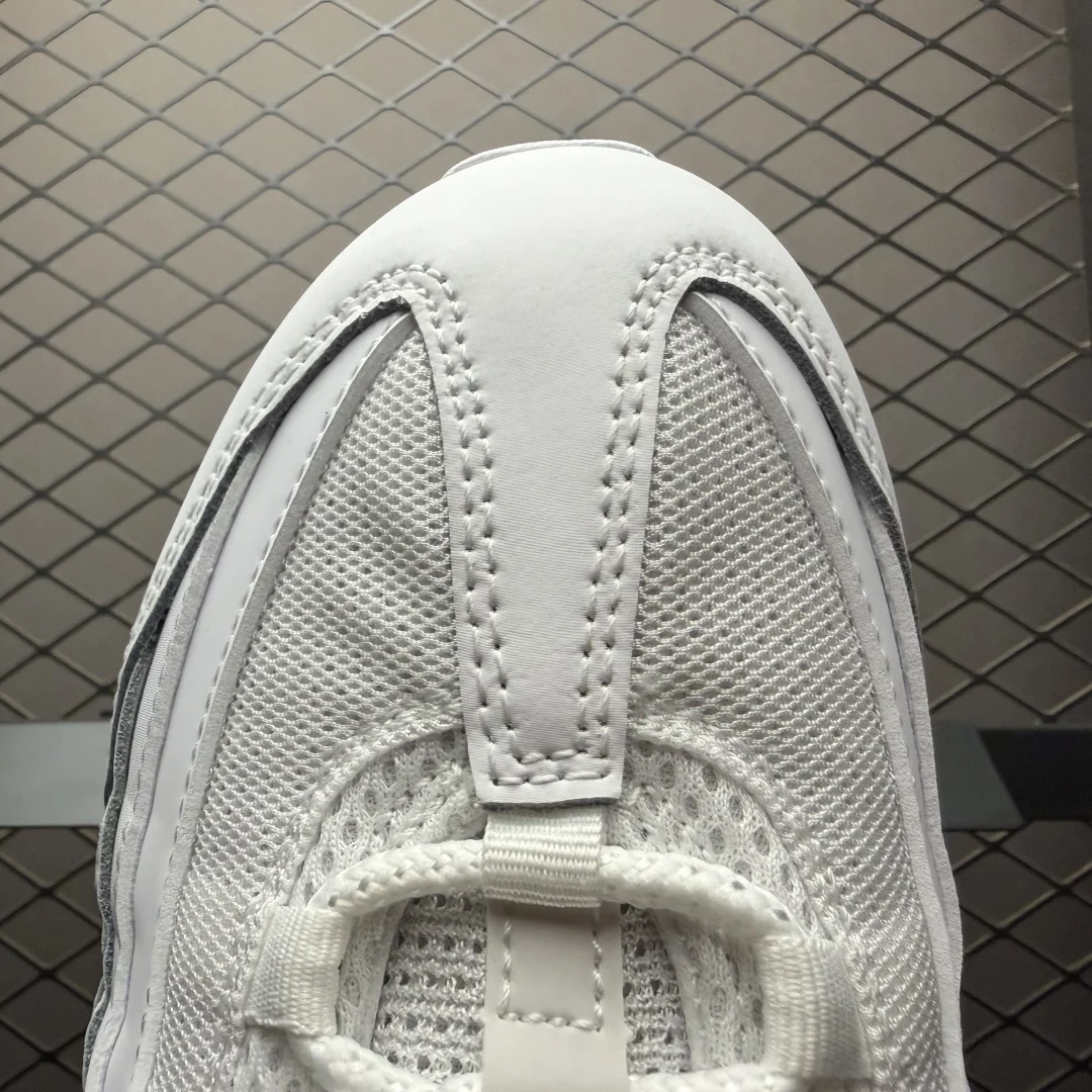 Nike Air Max 95 Big Bubble White / White / Pure Platinum / White · HM8755-100