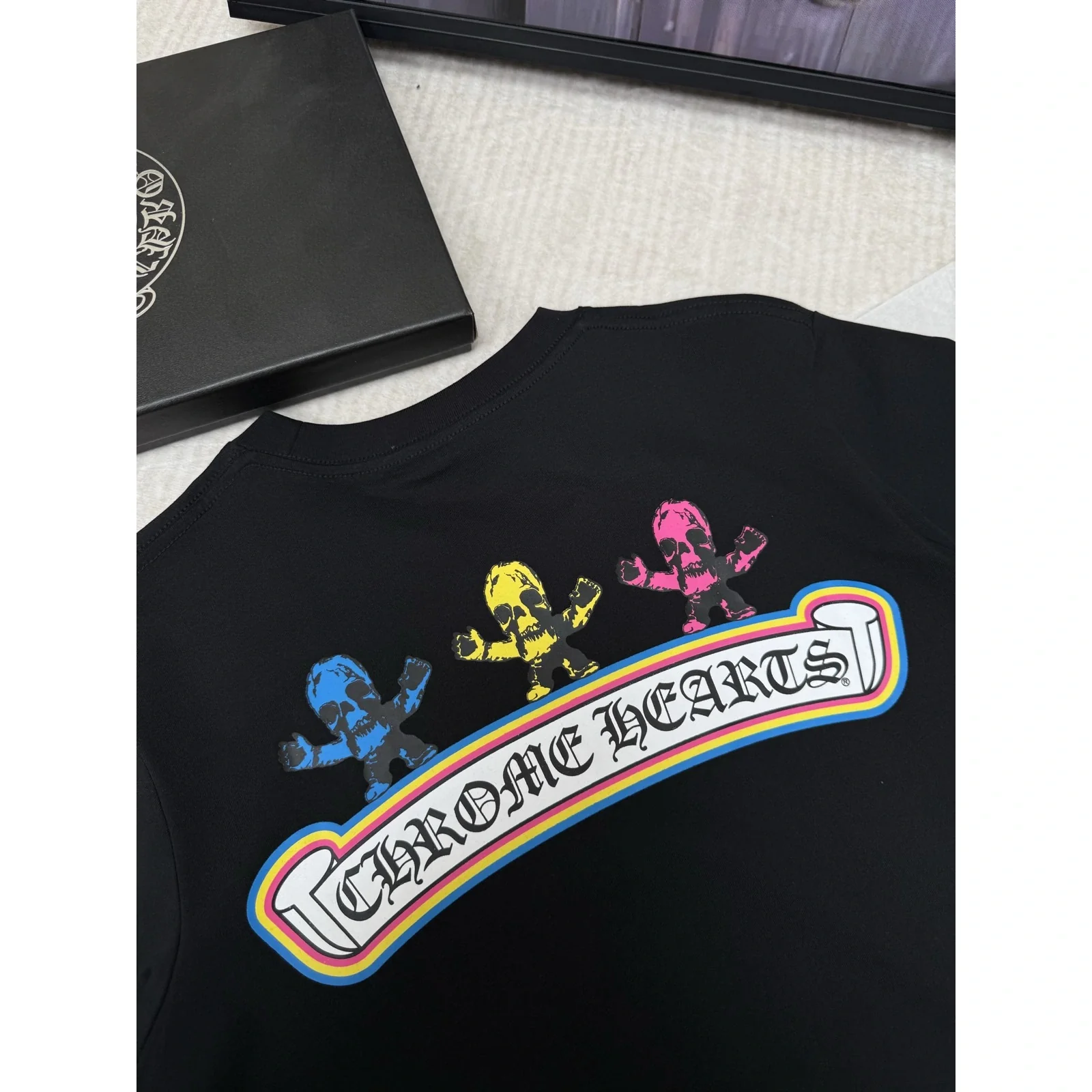 Chrome Hearts Foti Harris Teeter Skull Tee Black
