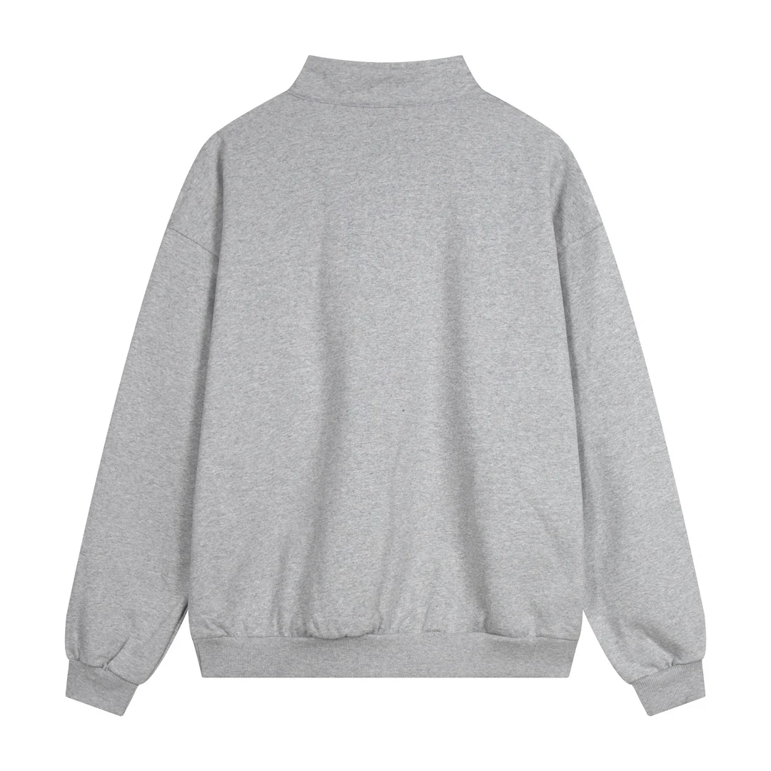 Alo Accolade 1/4 Zip Pullover Athletic Heather Grey · U3040RG