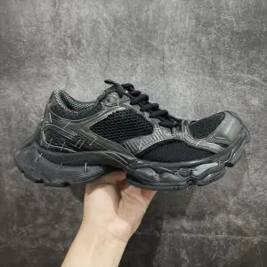 Balenciaga Stapler Sneaker Black · 803681W3ST41000