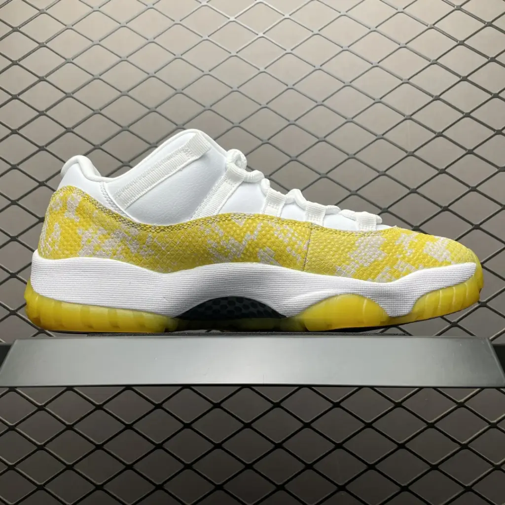 Air Jordan 11 Yellow Snakeskin