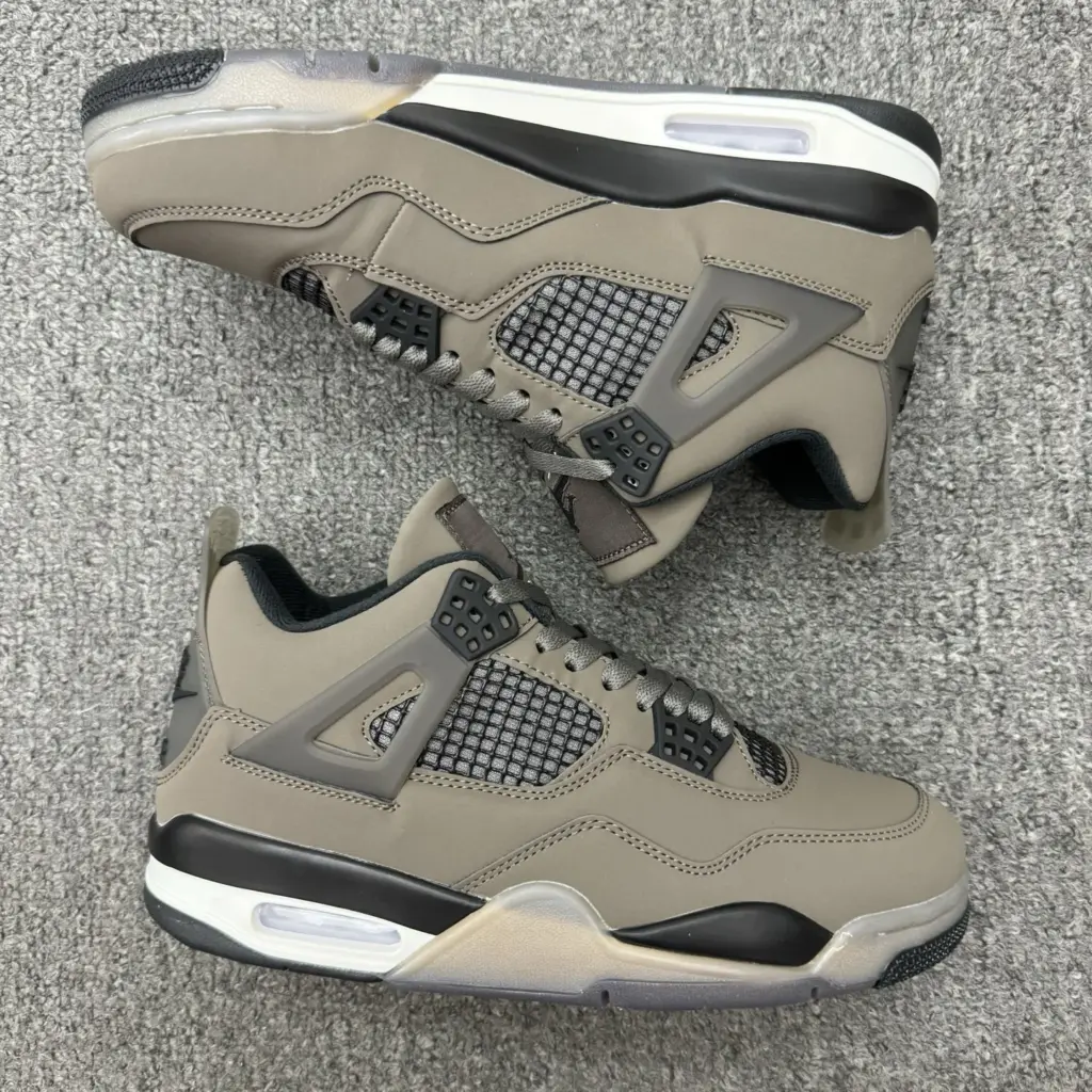 Air Jordan 4 Cave Stone and Black