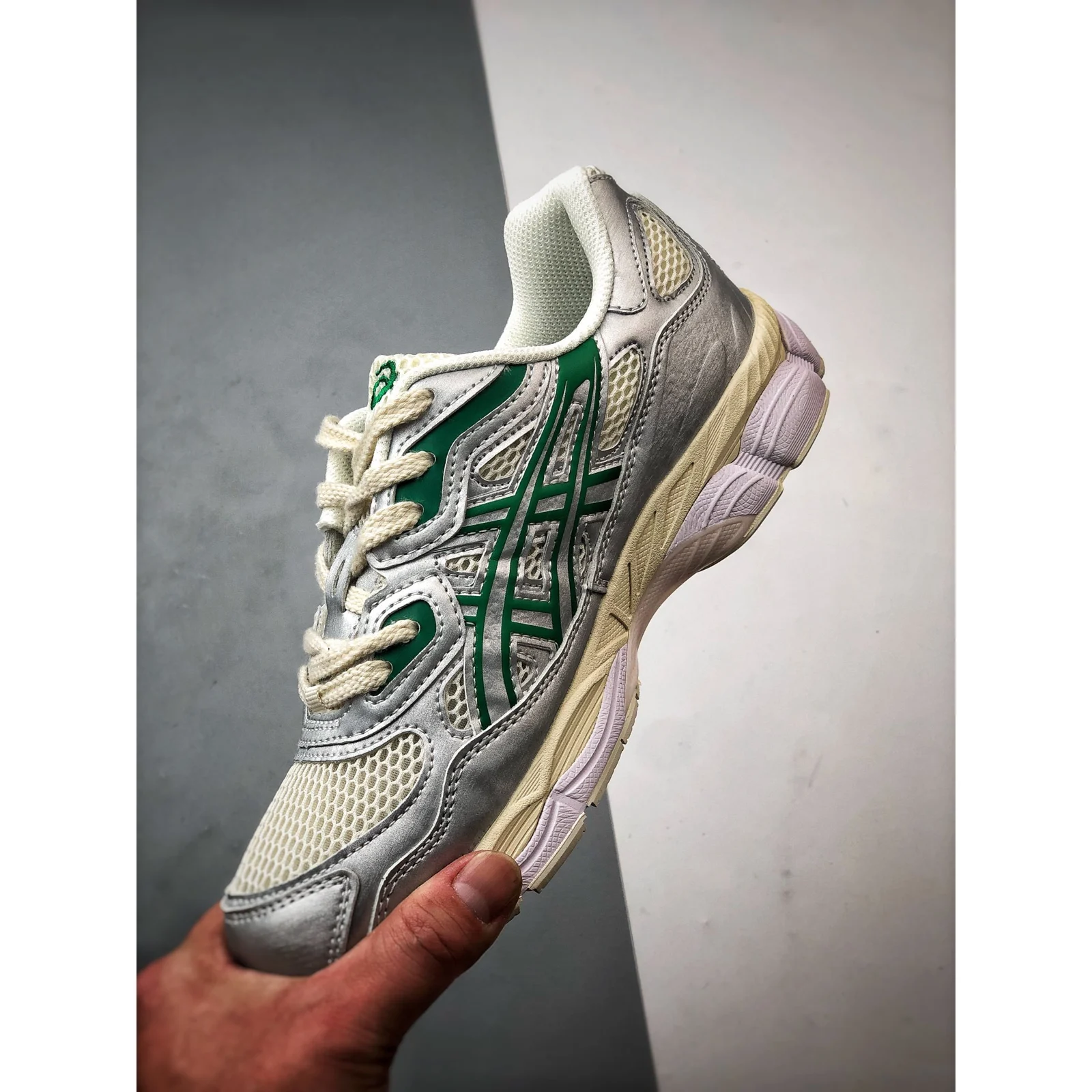 ASICS GEL-NYC Birch / Pure Silver · 1201A971-200