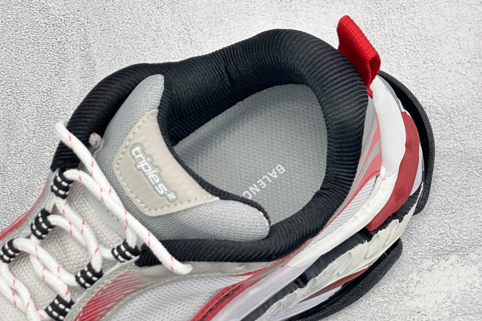 Balenciaga Triple S.2 Grey / Red / White · 865849WTRS21169