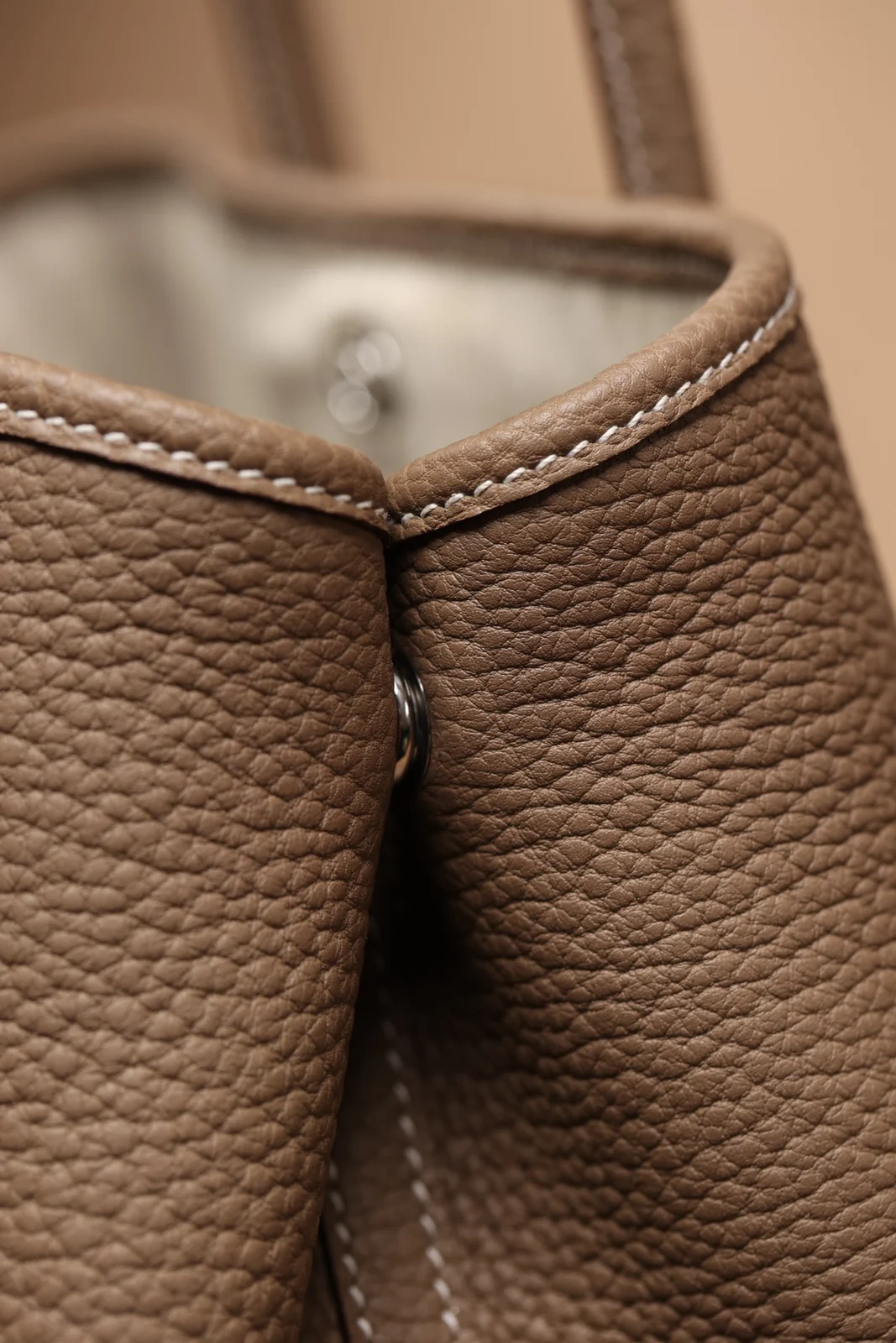 Hermès Garden Party 30 Bag Étoupe