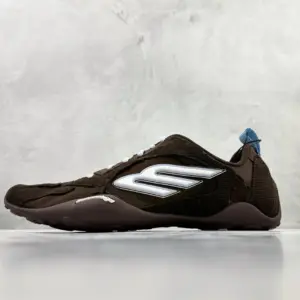 Balenciaga Monday Ultra Sneaker Brown / White / Light Blue / Beige · 853505WMNDI2994
