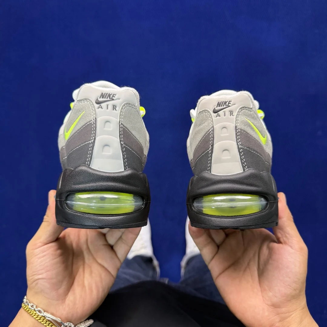 Nike Air Max 95 Big Bubble Black / Cool Grey / Neon Yellow · HM4740-001