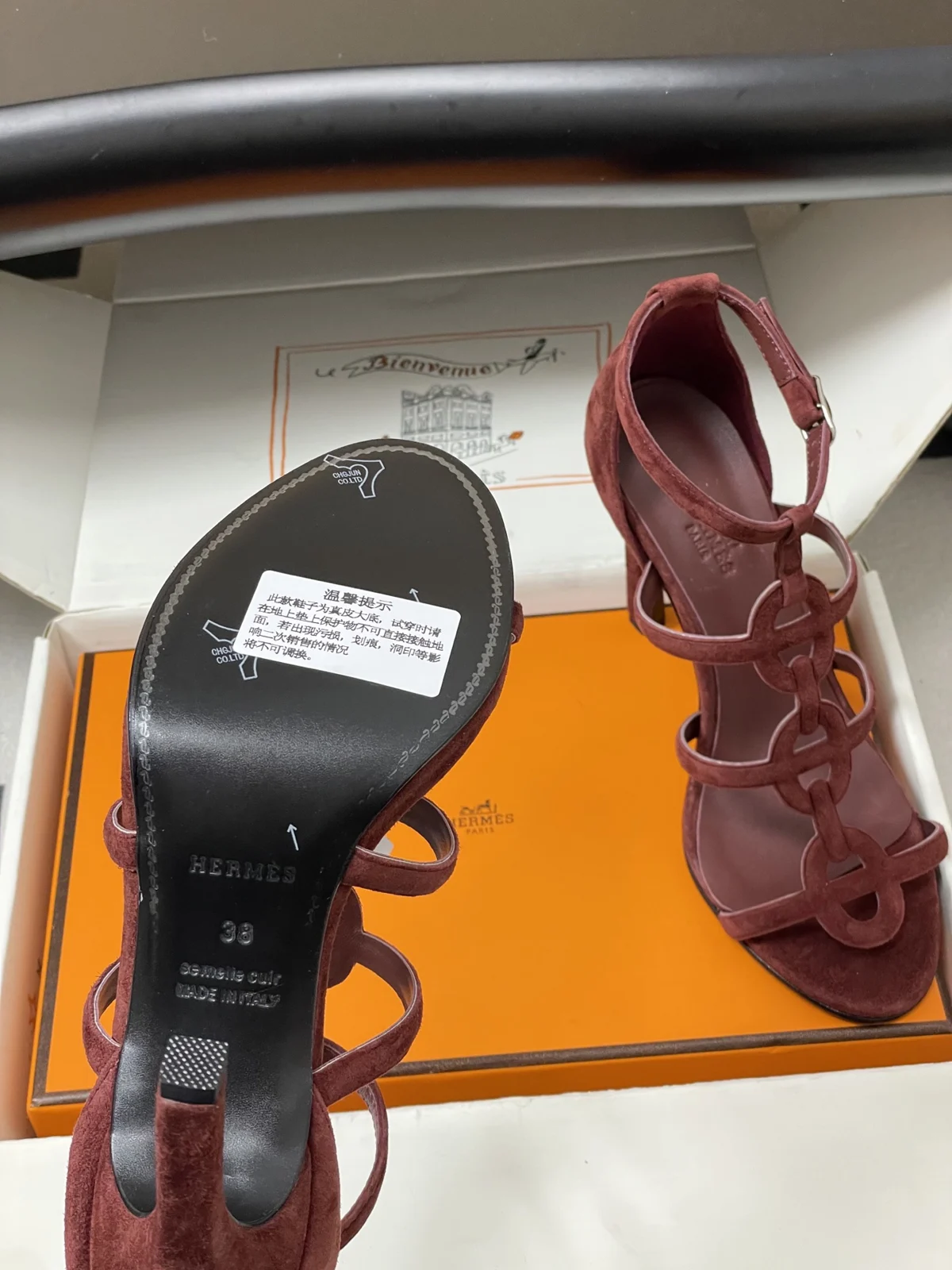 Hermès Magic 70 Sandal Rouge H / Rouge H