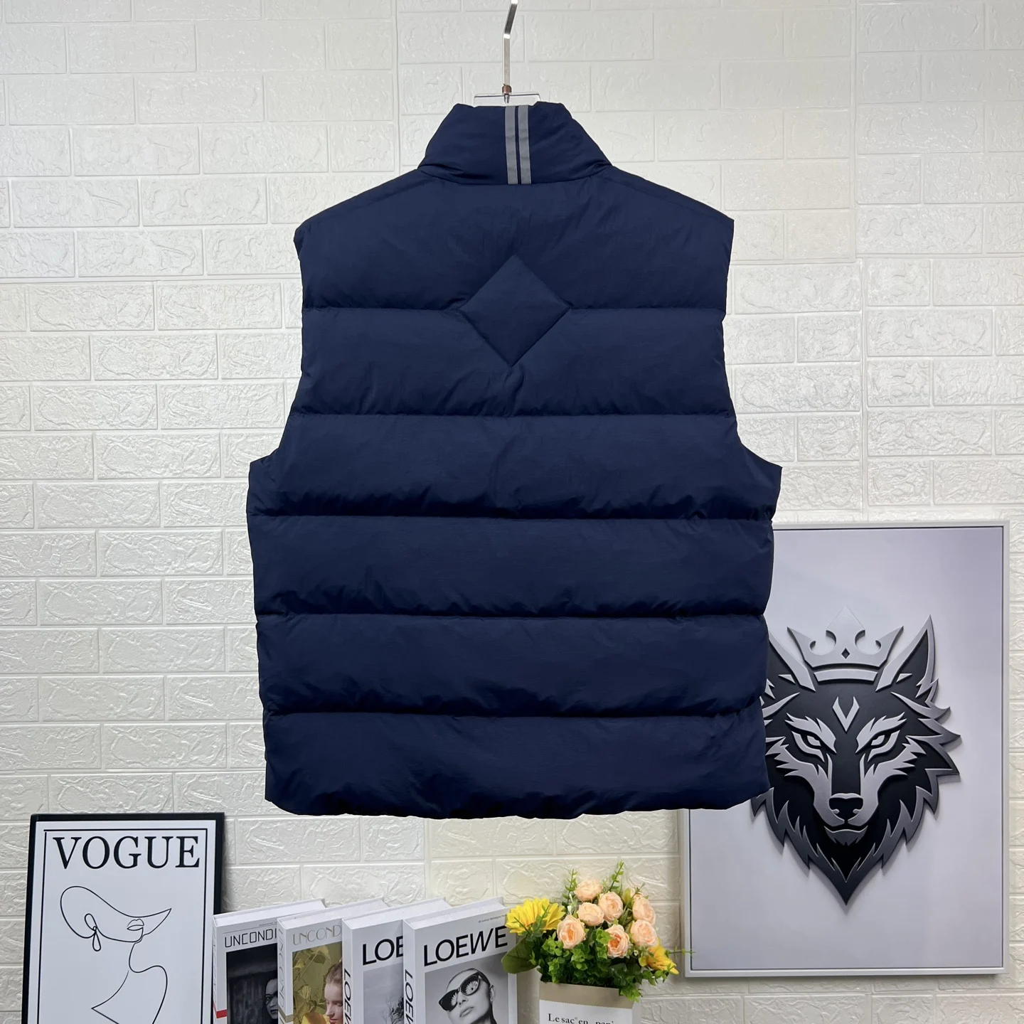 Canada Goose Men's Crofton EnduraLuxe Vest Atlantic Navy / Black Disc · 1925MB-9063