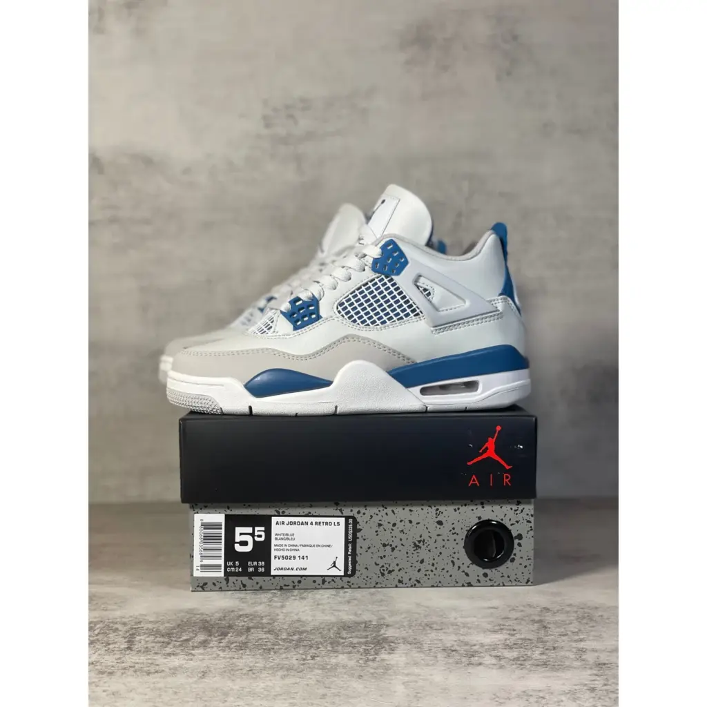 Air Jordan 4 Industrial Blue