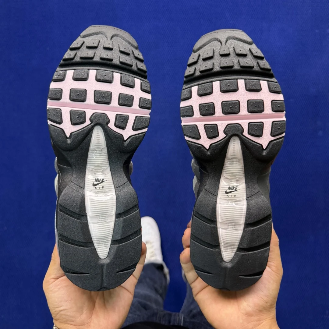 Nike Air Max 95 Big Bubble Black / White / Reflect Silver / Pink Foam · HJ5996-001