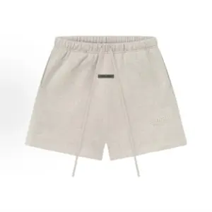 Fear of God Essentials · SS25 · Classic Fleece Sweatshort · Heather Stone