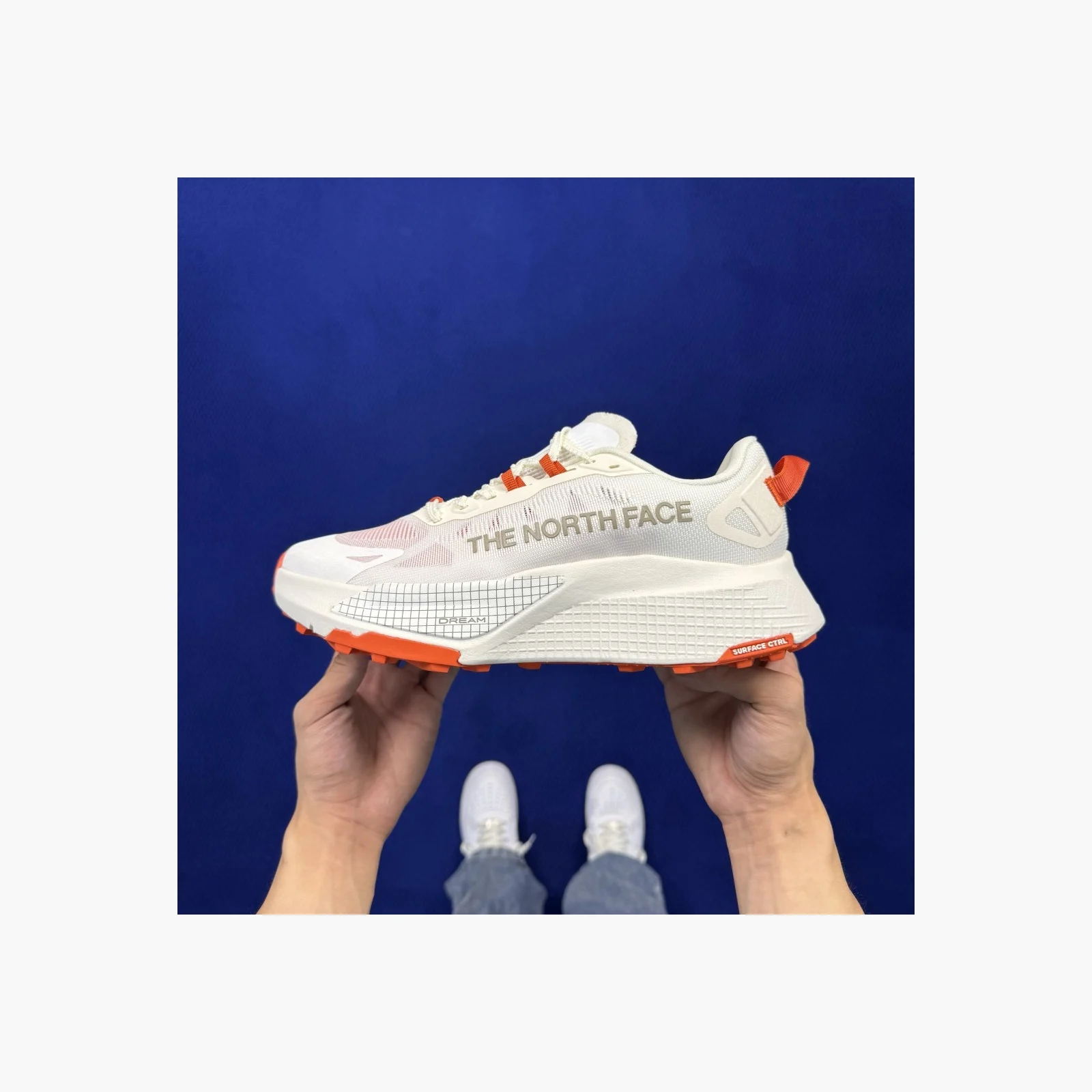 The North Face Men’s Altamesa 500 V2 TNF White/Lava Red · NF0A8DAJ-L5I