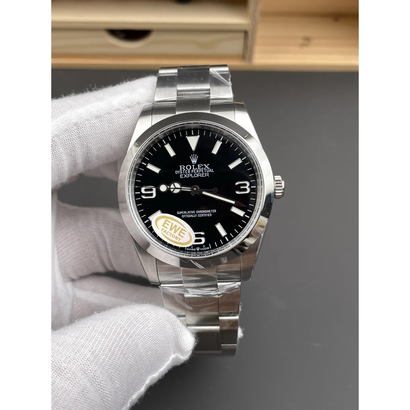 Rolex Explorer 40 224270 Black Dial — photo 1