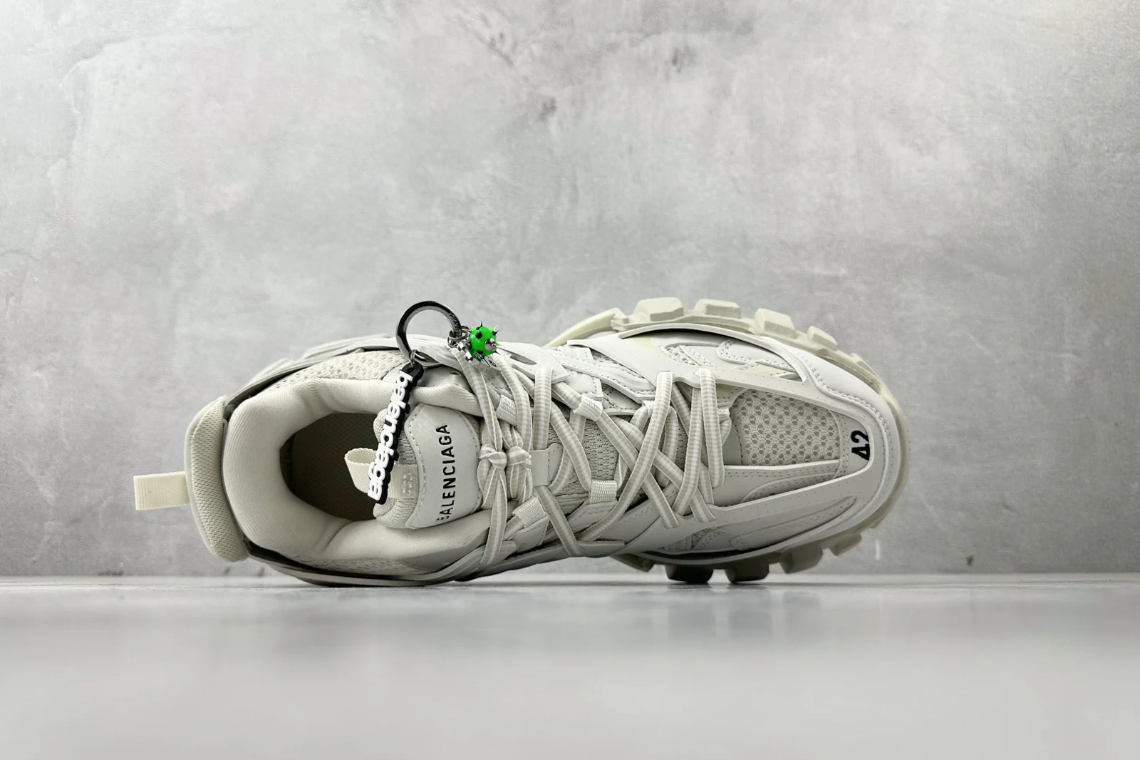 Balenciaga Track Sneaker With Charms White · 542023WTRHM9000