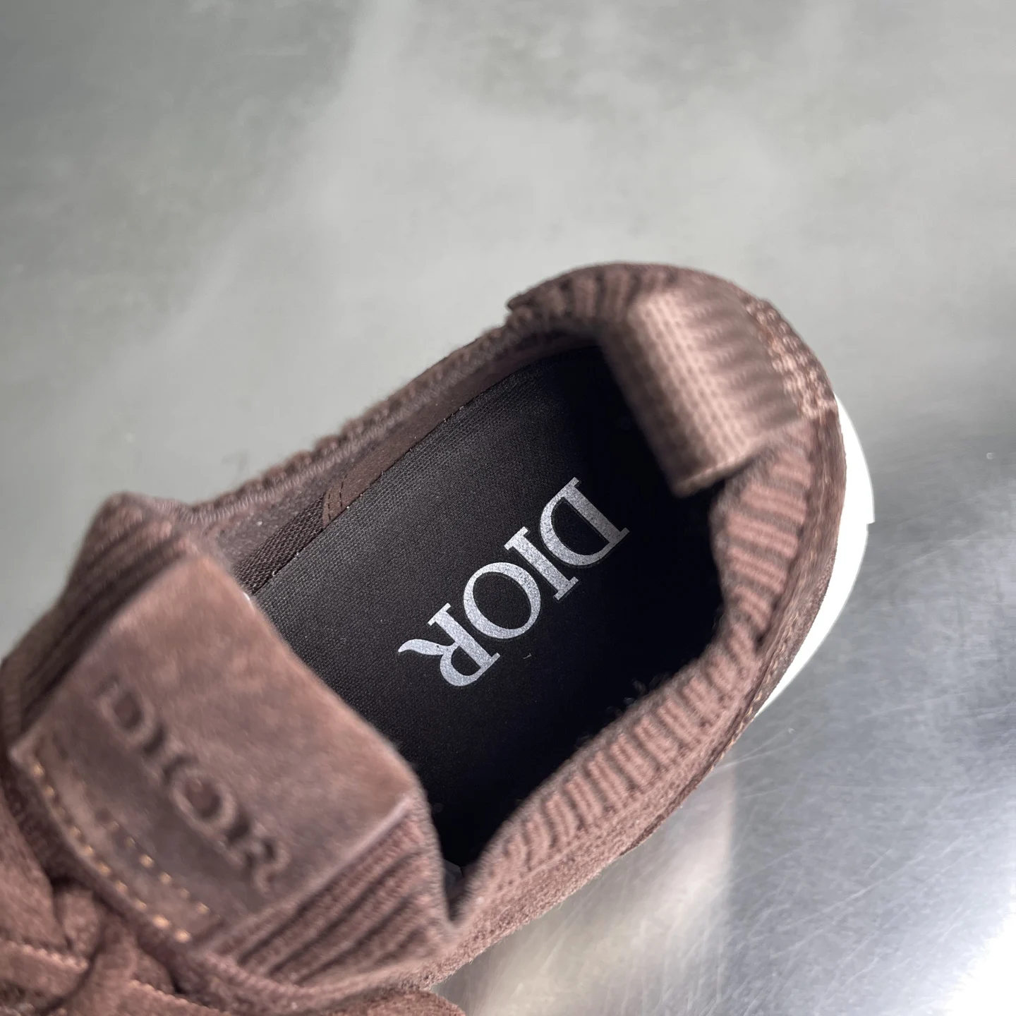 Dior B80 Lounge Sneaker Brown Cannage · 3SN333AAS_H707