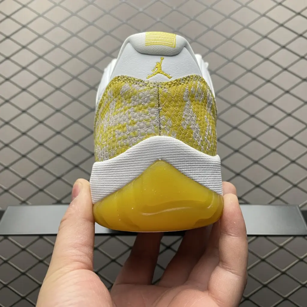 Air Jordan 11 Yellow Snakeskin