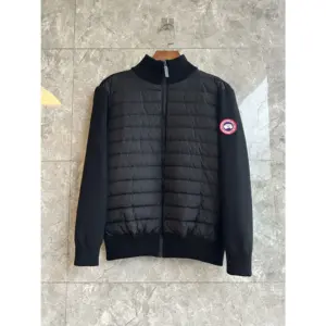 Canada Goose Men's HyBridge Knit Jacket Black / Classic Disc · 6830M-9061