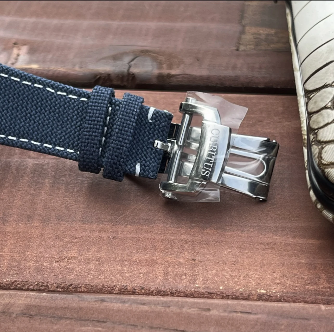 Patek Philippe Cubitus 5822P-001 Blue Dial Watch — image 8