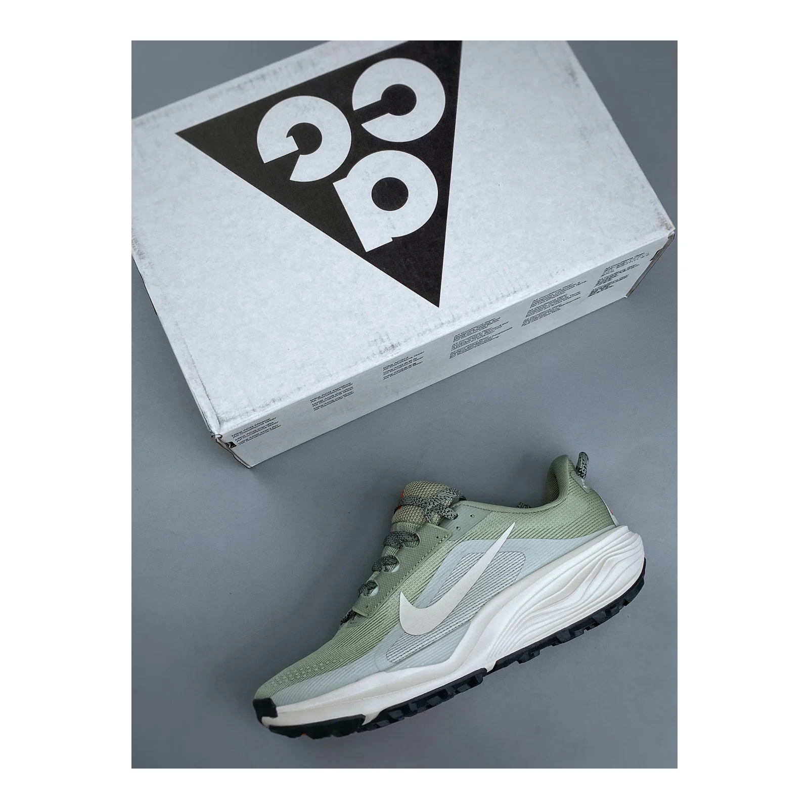 Nike ACG Pegasus Trail Jade Horizon / Light Silver / Safety Orange / Phantom · HV8116-310
