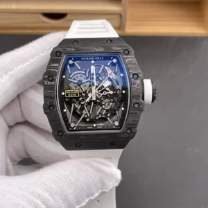 Richard Mille RM 35-02 — Black case / White strap — image 1
