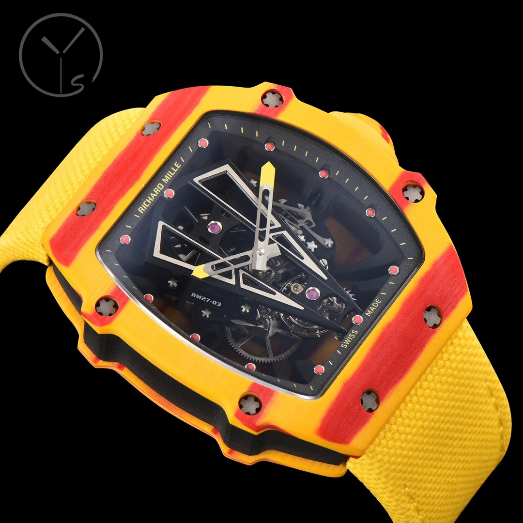 Richard Mille RM 27-03 — Red / Yellow case / Yellow strap — image 5