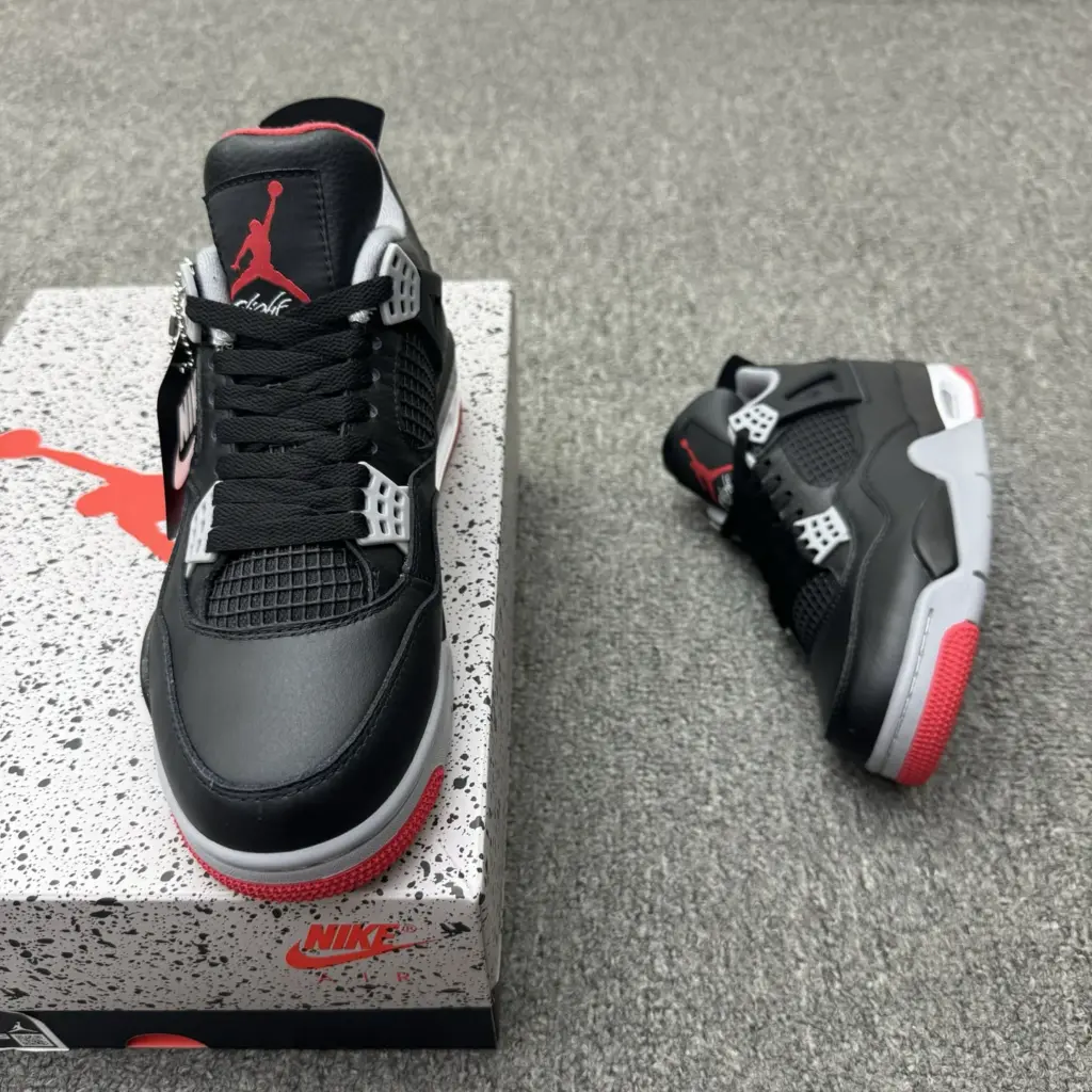 Air Jordan 4 Bred Reimagined