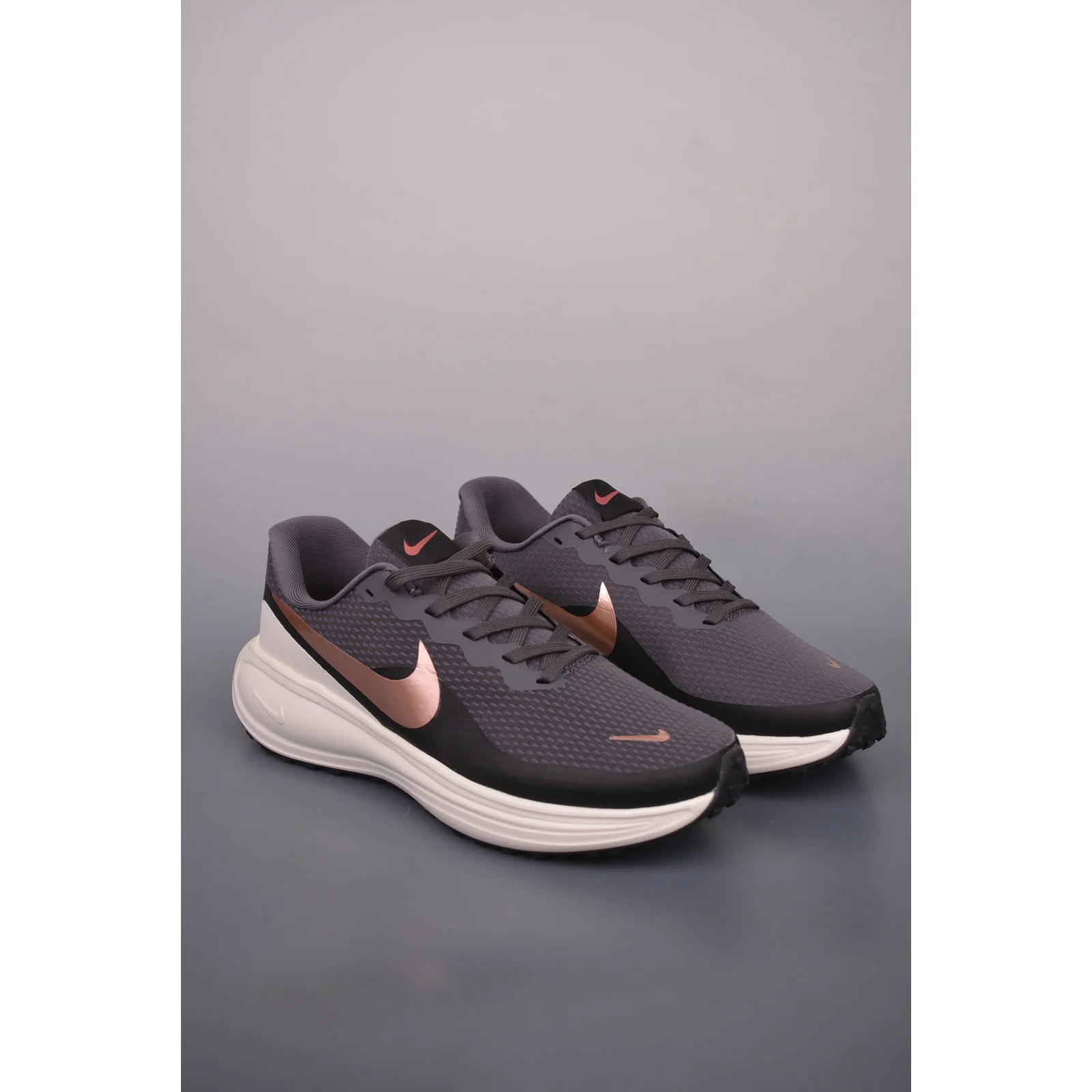 Nike Revolution 8 Medium Ash / Black / Sail / Metallic Red Bronze · HJ8485-200