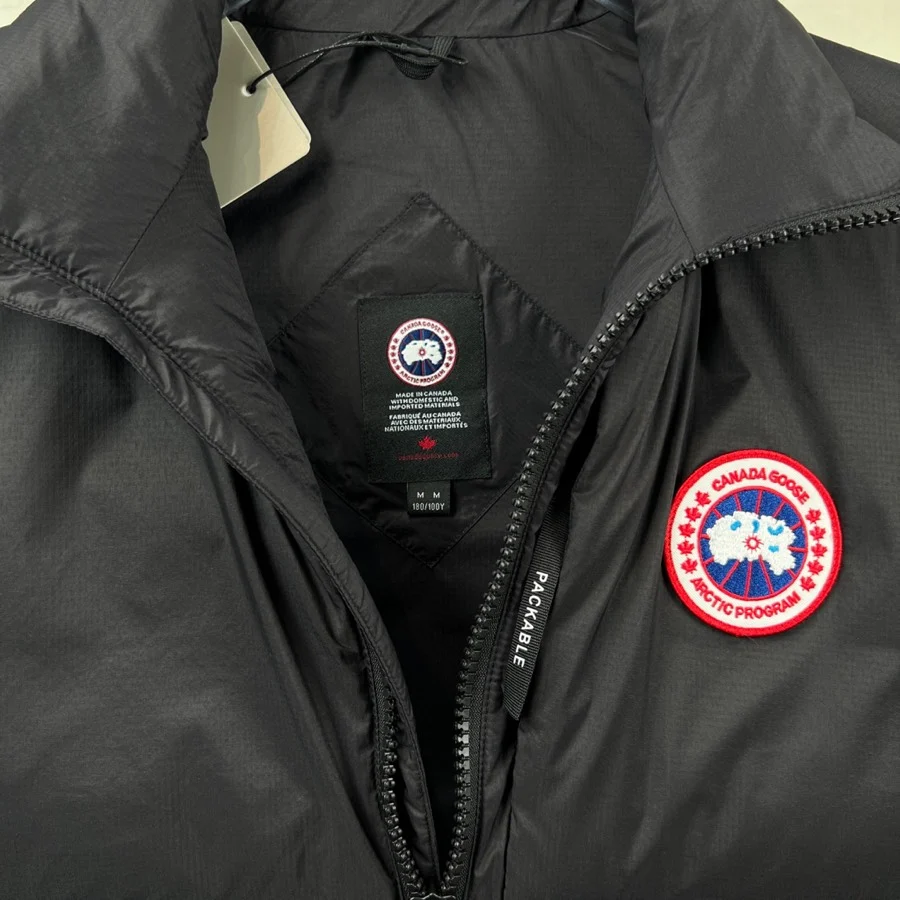 Canada Goose Men's Lodge Vest Black / Classic Disc · 4160M-9061