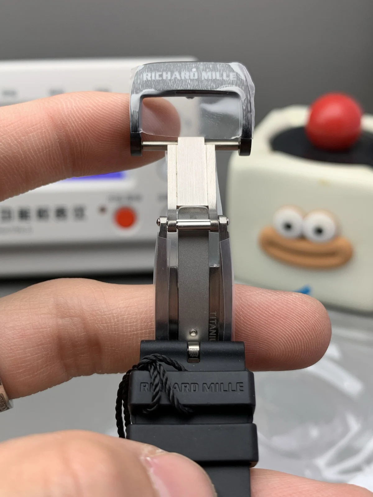 Richard Mille RM 61-01 — Dark case / Green dial / Black strap — image 5