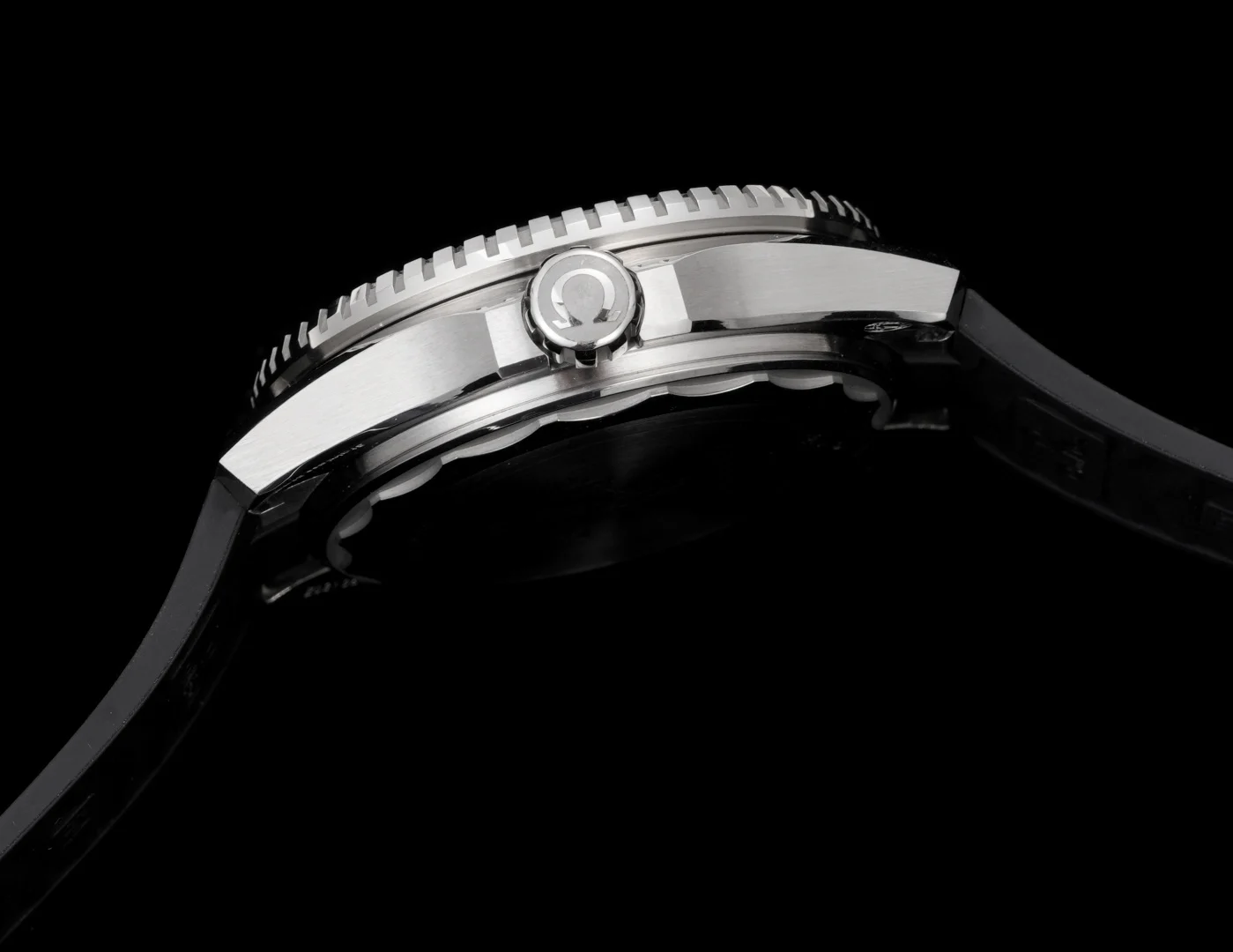 Omega Seamaster Planet Ocean 600M 42 mm Black dial / black bezel / black rubber strap · 217.32.42.21.01.001